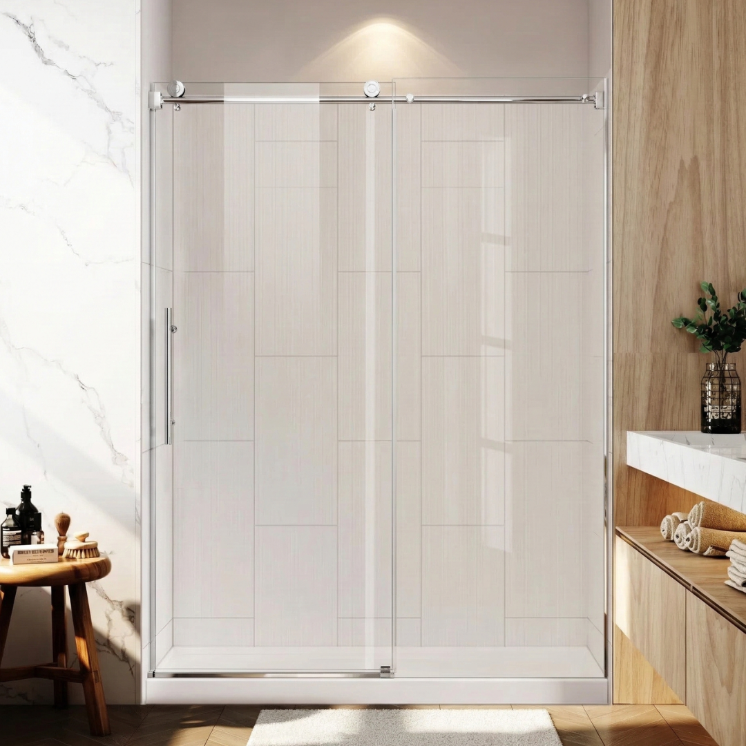 48 Inch Sliding Shower Doornull