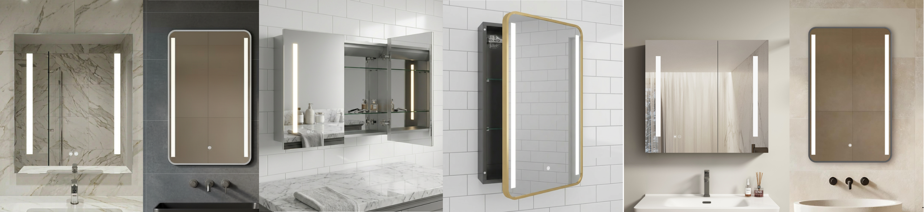 LED Mirror Medicine Cabinet