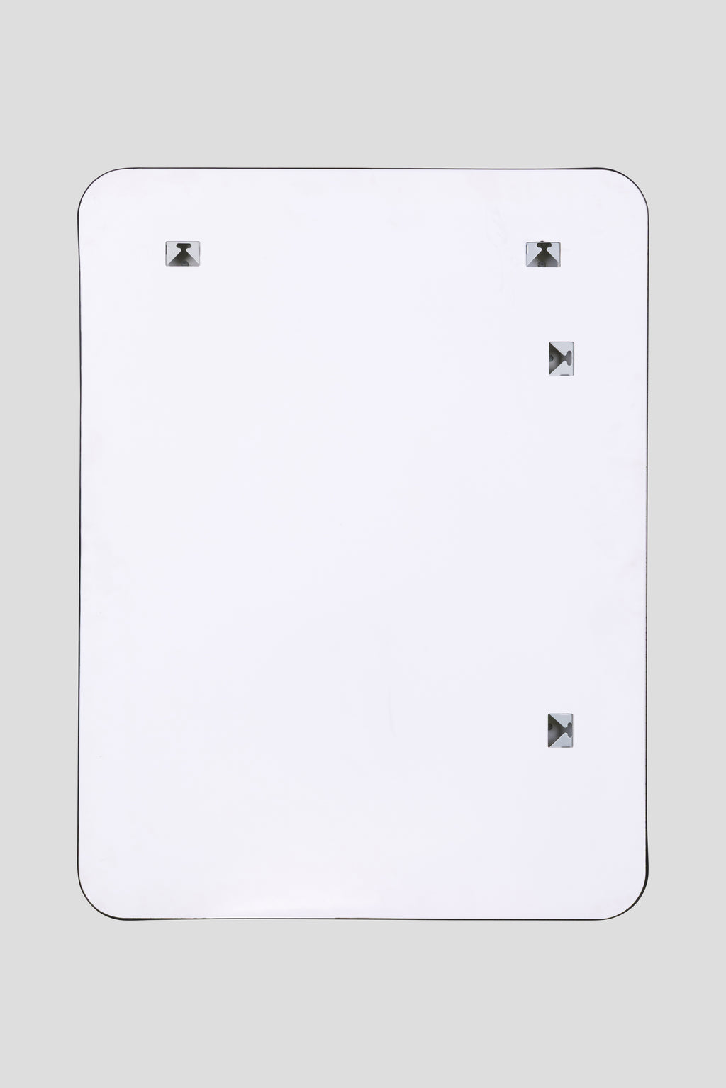 ELLIE 24" x 32" Rectangular LED Mirror – Matte Black