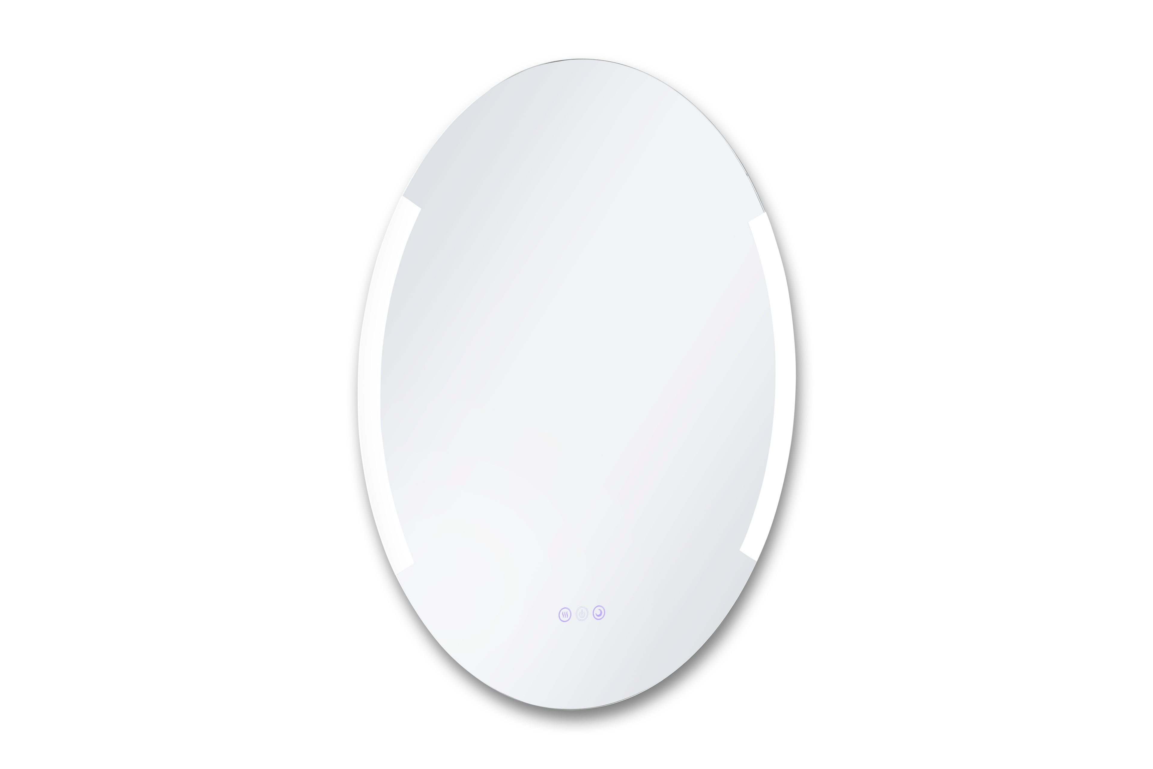 ARIA 24" x 32" Oval Frameless LED Mirror