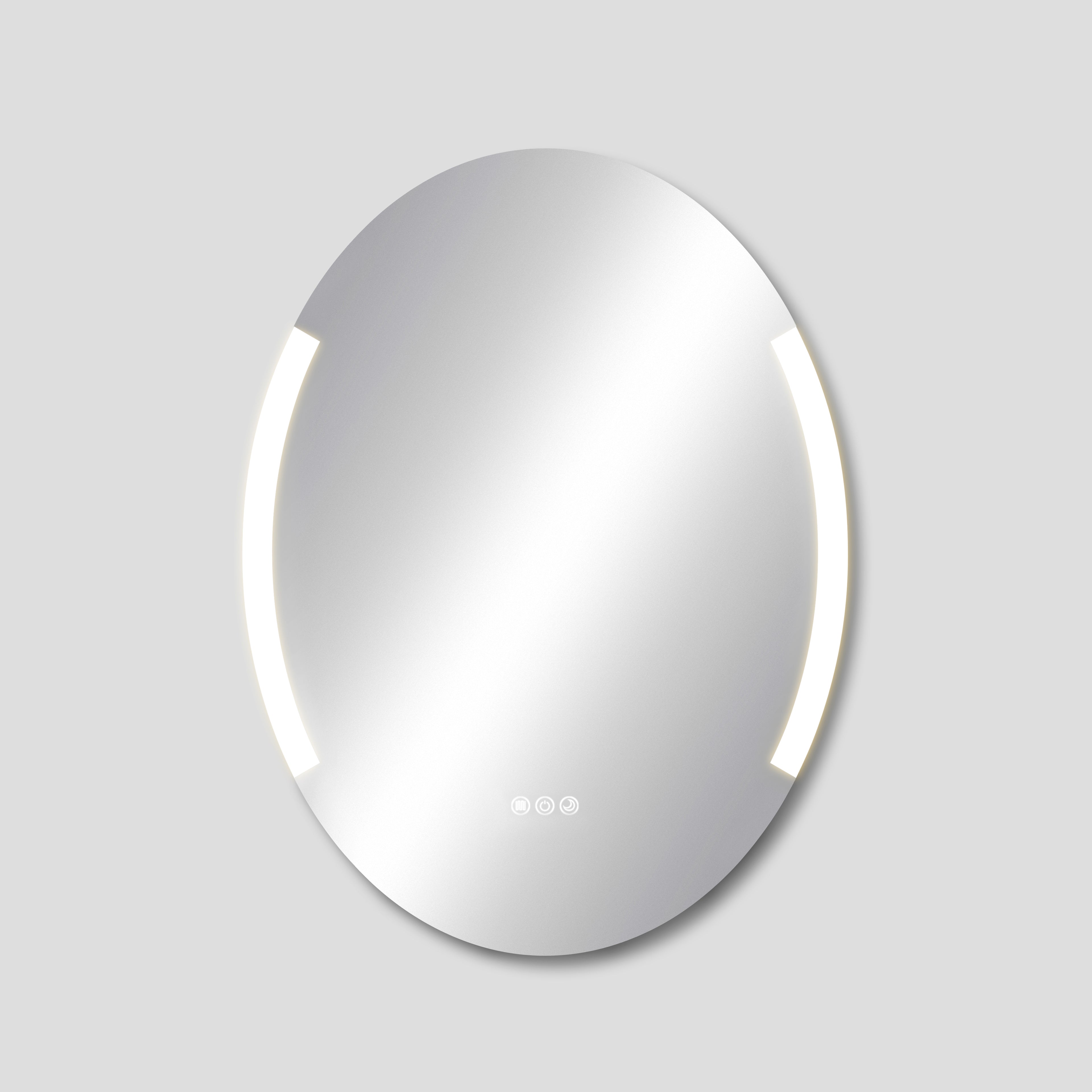 ARIA 24" x 32" Oval Frameless LED Mirror