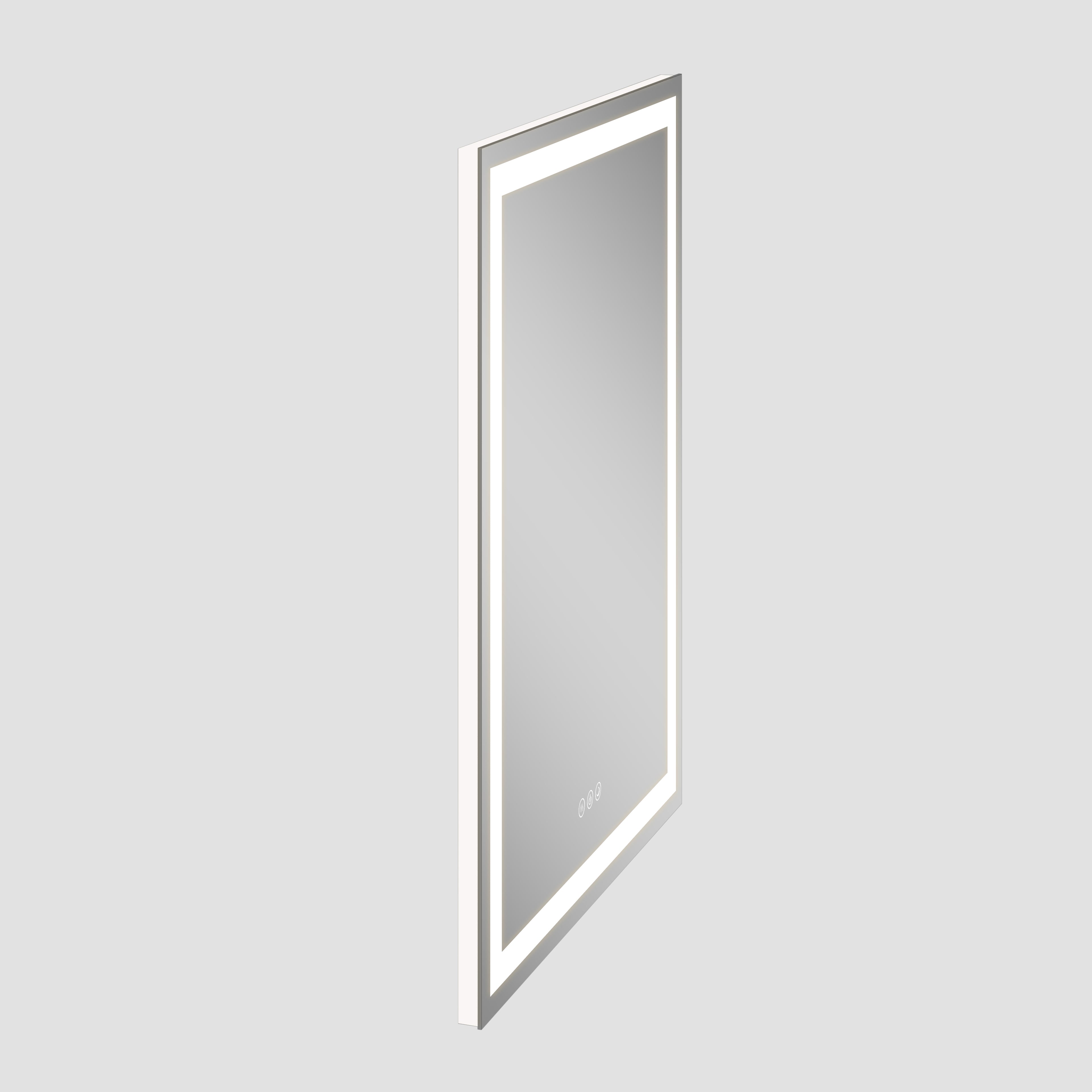 LUCIA 24" x 32" Rectangular Framed LED Mirror
