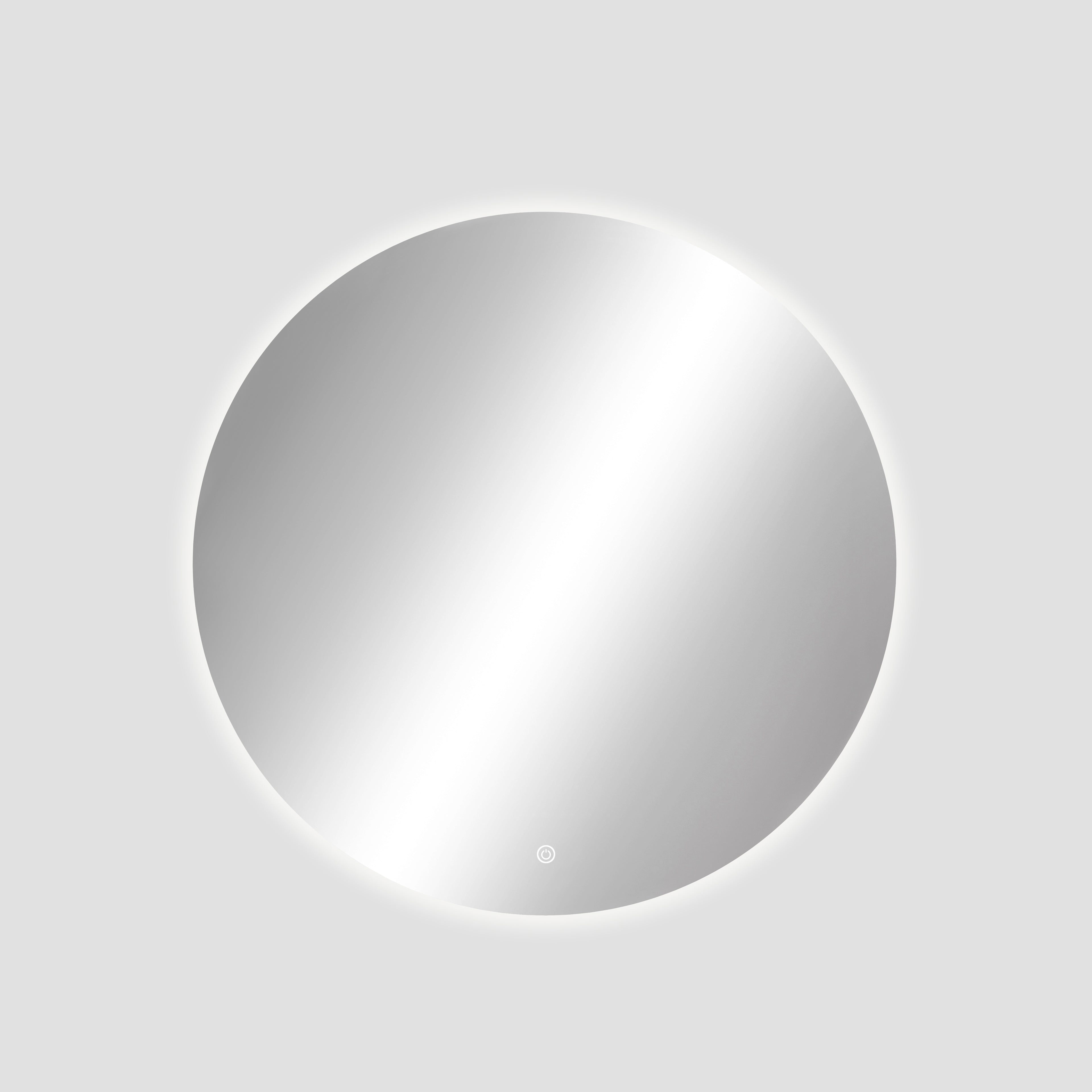 DEXTER 28" x 28" Round Frameless LED Mirror